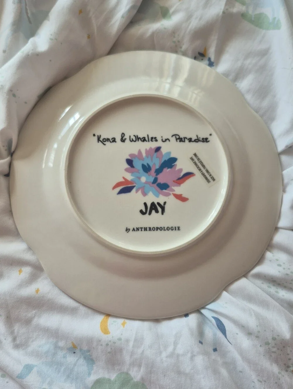 New! Anthropologie Plates Set
